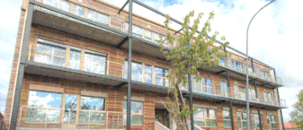 Façade de l'espace de coworking Le plateau