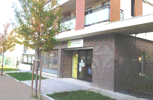 Façade de la maison de l'habitat