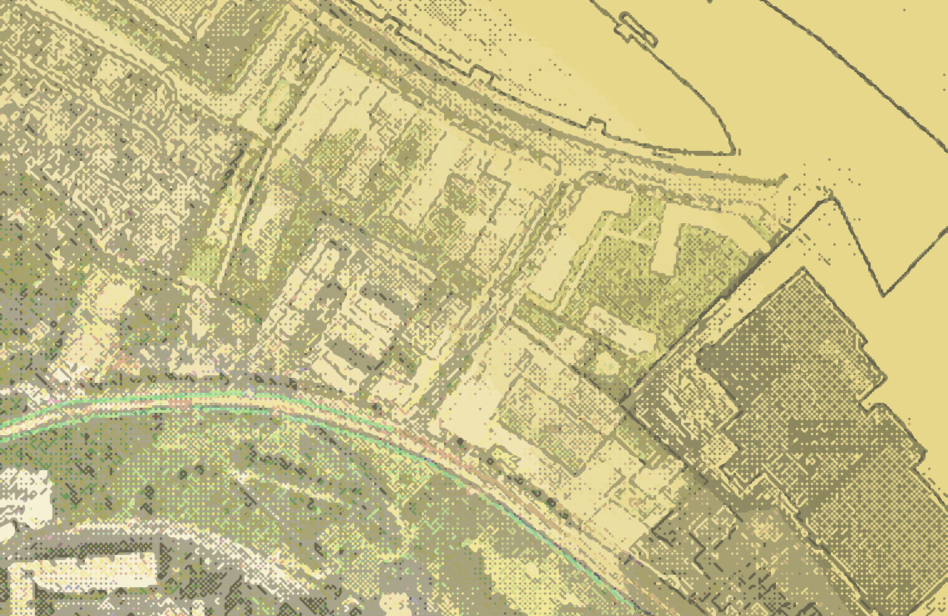 Vue aerienne et plan de la ZAC Beauclair Rosny-sous-Bois