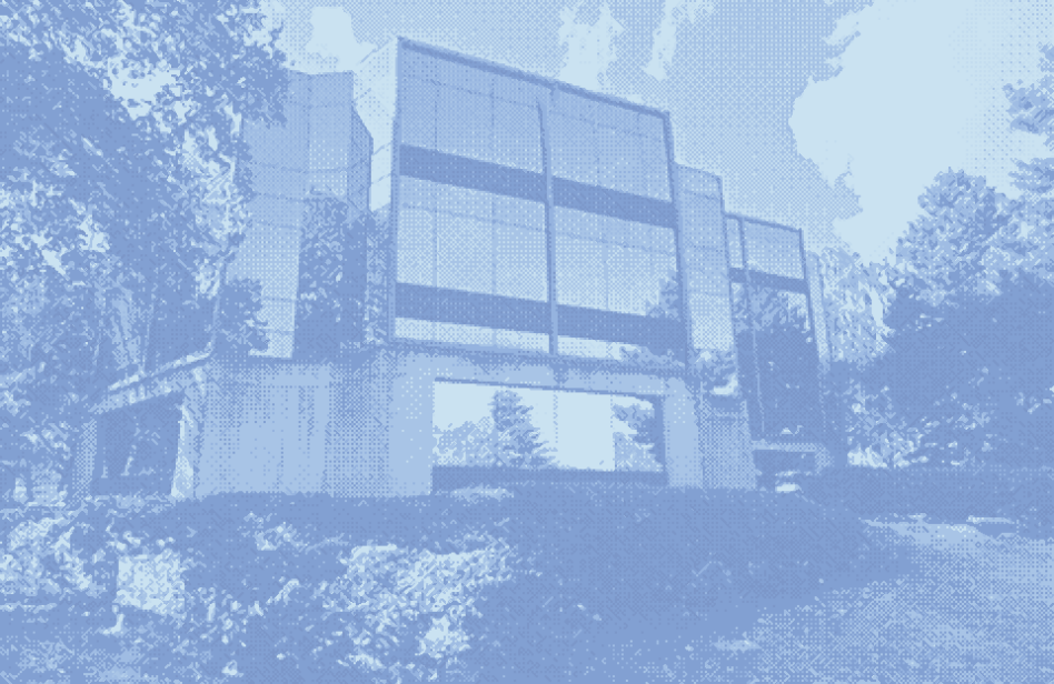 Façade de la pépinière d'entreprise Espace 22 à Rosny-sous-Bois