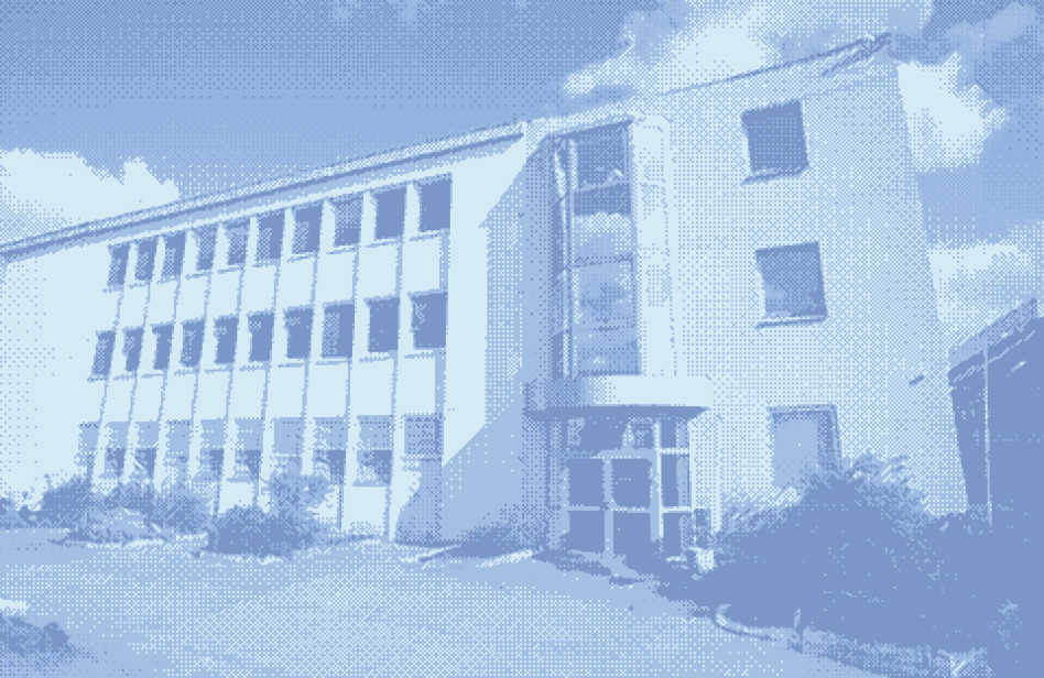 Façade de l'hôtel d'entreprise situé à Villemomble