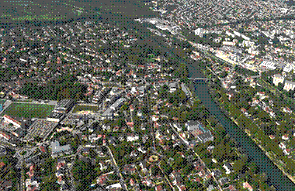 Vue aérienne du territoire de Grand Paris Grand Est